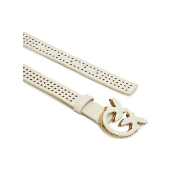 Opasek Dámský pásek PINKO Love Berry H3 Belt 20251 PLT01 100125 A11W Bílá S