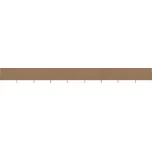 vidaXL Marketos 9dílná zástěna proti větru textil 1200 x 160 cm taupe