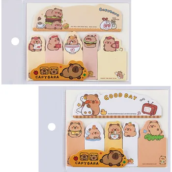 Samolepící bloček Samolepicí záložky Capybara