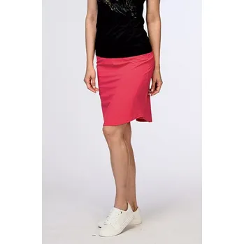 Dámská sukně Funkční rovná malinová dámská sukně s tvarovanou délkou 177 sil velikost L