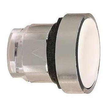 vypínač Ovládací hlavice stiskací, lícující bílá SCHNEIDER ZB4BA1