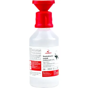 Lékárnička EYEWASH - Fosfátem pufrovaný roztok 4,9% pro výplach očí - 250ml