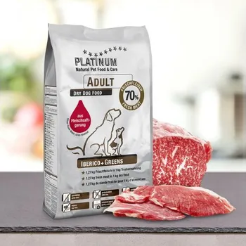Krmivo pro psa PLATINUM Natural ADULT Iberico se zeleninou 1,5 kg