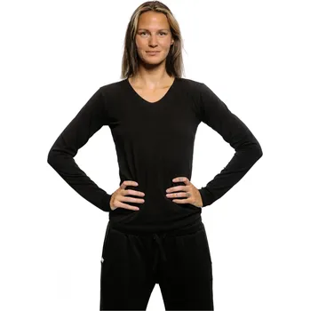 Dámské tričko Dámské triko s dlouhým rukávem AUTHORITY-T-VEVE W black Černá XS