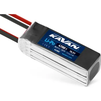 RC model letadla KAVAN Li-Po 4700mAh/18,5V 40/80C, 86,9Wh
