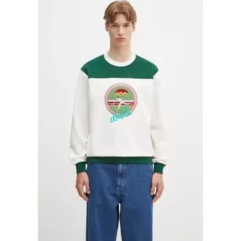 Pánská mikina Bavlněná mikina Drôle de Monsieur Le Sweatshirt Tennis, M, bílá, 00X