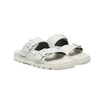 Dámské pantofle Nazouváky KARL LAGERFELD Kondo Tred KL70975 Bílá 43