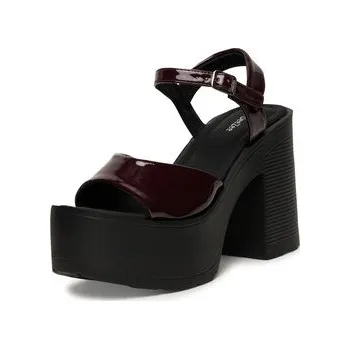 Dámské sandále Sandály DeeZee ZB8358-1 Bordó 38