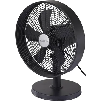 PC ventilátor Sygonix stolní ventilátor 35 W (Ø x v) 230 mm x 475 mm černá otočný