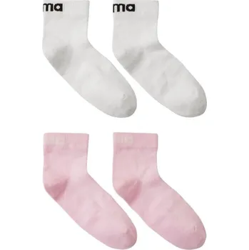 Dívčí oblečení Dětské ponožky REIMA NILKAT 34/37 Růžová, Bílá, Černá