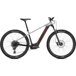 Horské elektrokolo MONDRAKER-Prime, black/nimbus grey/flame red Mix XL