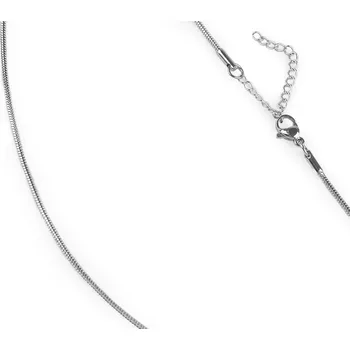 Řetízek Hadí řetízek z nerezové oceli Varianta: 2 (1,6 mm) platina, Balení: 1 ks