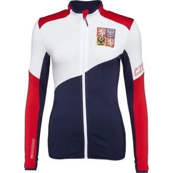 Dámská mikina Dámská mikina Střída CZECH TERRITORY XL Bílá, Tmavě modrá, Červená