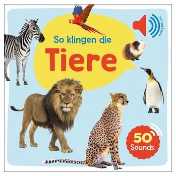 První čtění Mein großes Soundbuch - So klingen die Tiere