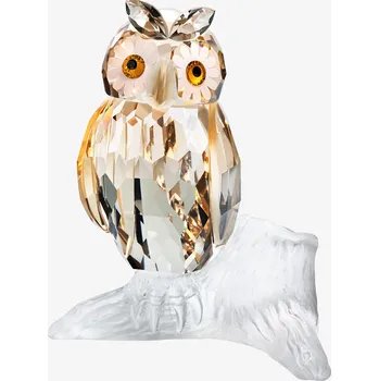 Preciosa Skleněná figurka Velká sova z českého křišťálu Preciosa, redesign