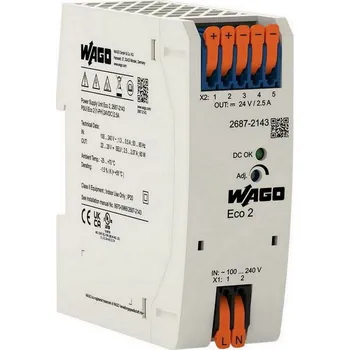 Napájecí jednotka, Eco 2, 1fáz. WAGO 2687-2143