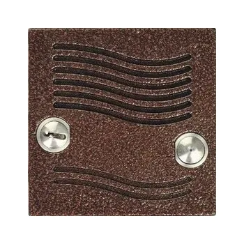 Domovní zvonek Tesla Stropkov 4FN 231 06.1/N Modul vrátného 0tl. VIDEO KARAT (antika měděná)