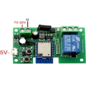 vypínač TA1CH - Jednokanálový Tuya Wi-Fi spínač