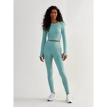 Dámské legíny BeShaped Legíny Bezszwowe Femme Force Tyrkysová Active Fit M