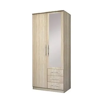 Šatní skříň Skříň SANZIA 2D dub sonoma