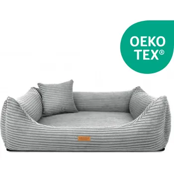 Pelíšek pro psa Denzoo Ortopedický Pelíšek pro psa Rimini - šedý VELIKOST: Pro mini psa (vel. S)-70 x 50 cm