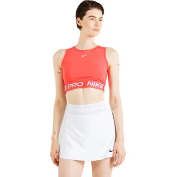 Dámské tričko Dámské tréninkové triko bez rukávů NIKE PRO-DF 365 CROP TANK Červená S