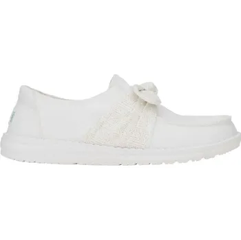 Dámské tenisky Dámská volnočasová obuv HEY DUDE WENDY BOW ESSENTIALS 38 Bílá