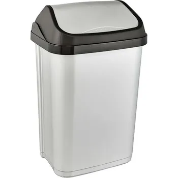 Odpadkový koš ODPAD.KOŠ S KYVNÝM VÍKEM,25L,33,5X25,5X53,5, SVĚT