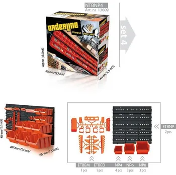 Organizér nástěnný NP4 (10 boxů) 78875