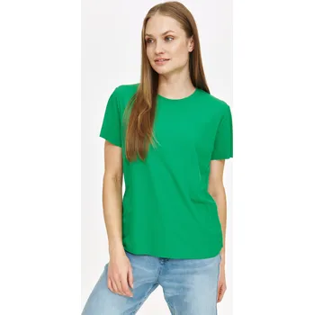 Top Secret dámské triko s krátkým rukávem zelené Velikost: 42