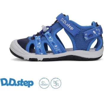 Chlapecké sandály Letní obuv DDstep G065-51748M Bermuda Blue chlapecké Velikost: 27