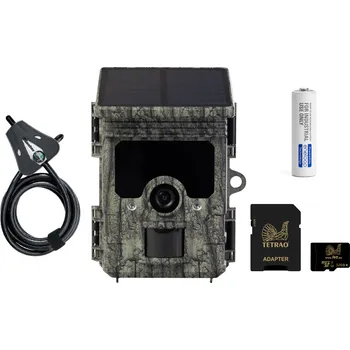 Fotopast Komplet fotopasti TETRAO Tyto Solar 46 Mpx, 940 nm - se solárním panelem