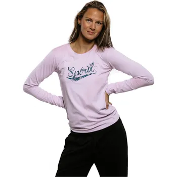 Dámské tričko Dámské triko s dlouhým rukávem AUTHORITY-T-SPIRIT W violet Fialová S