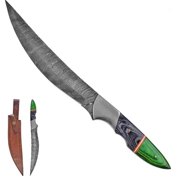 kapesní nůž Chladné Zbraně Damaškový nůž/mačeta "ELVEN GUARD"