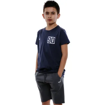 Chlapecké tričko s krátkým rukávem AUTHORITY-T-JERSEY B blue Modrá 128/134