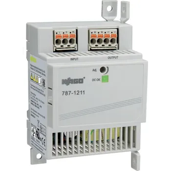 spínaný zdroj Spínaný napájecí zdroj Compact 1fáz. 12V&nbsp;DC 5&nbsp;A LED dioda DC-OK WAGO 787-1211