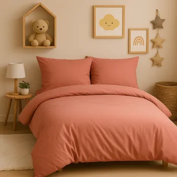 Bavlněné povlečení Soft Cotton tmavě starorůžové