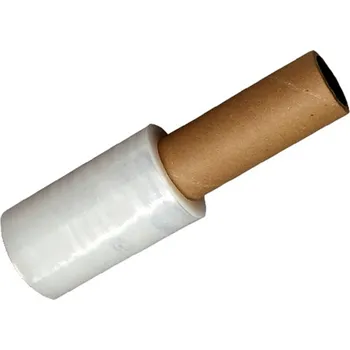 Obalový materiál Fixační streč. fólie-ruční čirá - s rukojetí š.12,5cm/23my/310g