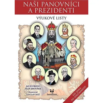 Kniha Naši panovníci a prezidenti – výukové listy Ekniha