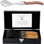 LAGUIOLE Luxury - lžíce 6 ks, rukojeť olivové dřevo