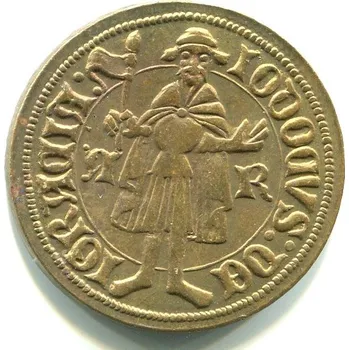 REPLIKA - Morava, Jošt Lucemburský. Dukát.