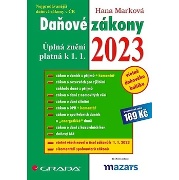 Daňové zákony 2023 Ekniha