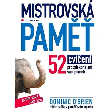 Kniha Mistrovská paměť Ekniha