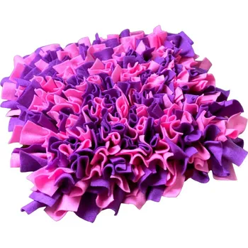 Hračka pro psa Čmuchacíkoberečky.cz® Čmuchací kobereček extra hustý FIALOVO-RŮŽOVÝ Velikost: 30x15cm