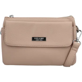 Kabelka Módní dámská crossbody kabelka Delami Tiny Muse, starorůžová