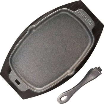 Hrnec Napoleon Litinová pánev obdélníková s odnímatelnou rukojetí