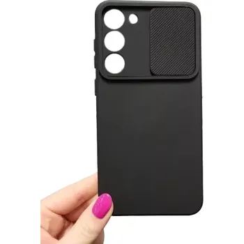 Pouzdro na mobilní telefon Pouzdro Camshield Soft Samsung Galaxy S23+ Černé