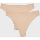 2PACK Klasické kalhotky Flexi Bikiny bezešvé