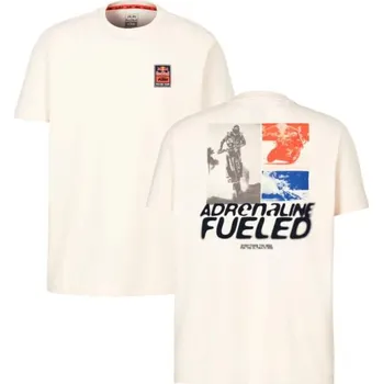 Oblečení a móda Fanouškovské tričko KTM Red Bull Racing FUEL pískové XL