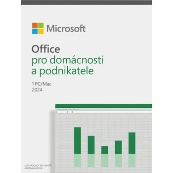 Microsoft Office 2024 Home and Business pro domácnosti a podnikatele krabicová verze